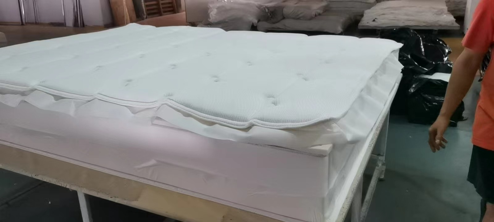 Custom Orthopedic Pocket Mini Pocket Spring Mattress Import Double Good Quality Pocket Spring Mattresses