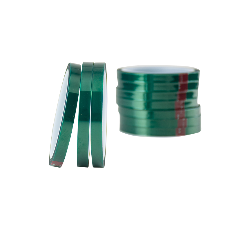 PET Green Polyester Tape with Silicone Adhesive for High Temperature Masking